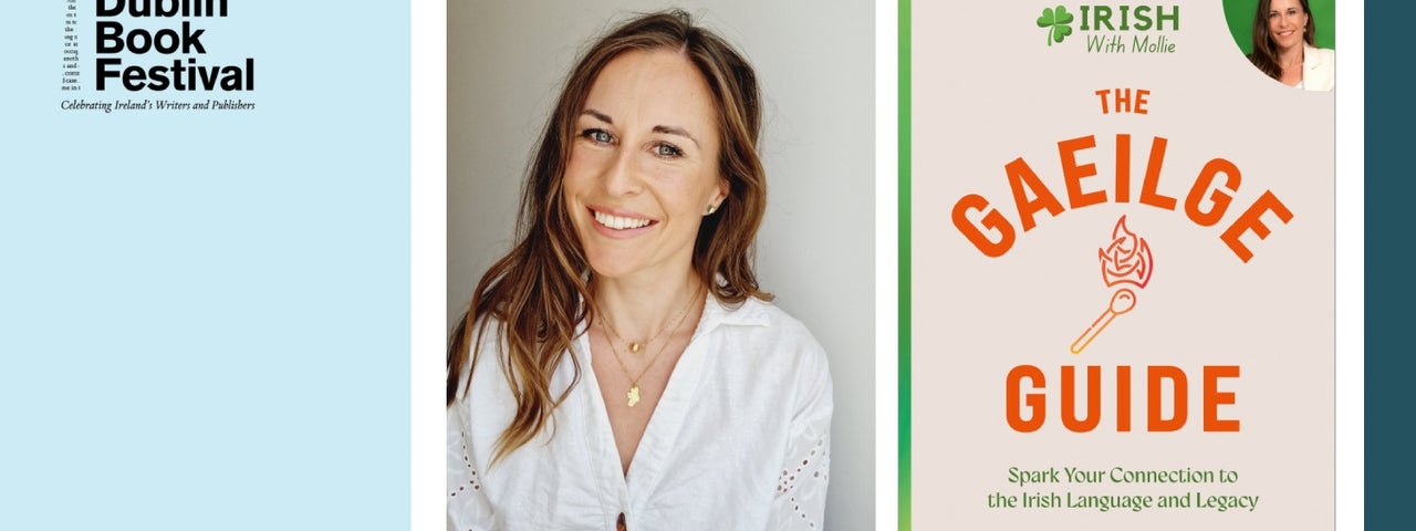 Mollie Guidera appearing at a Dublin Book Festival event