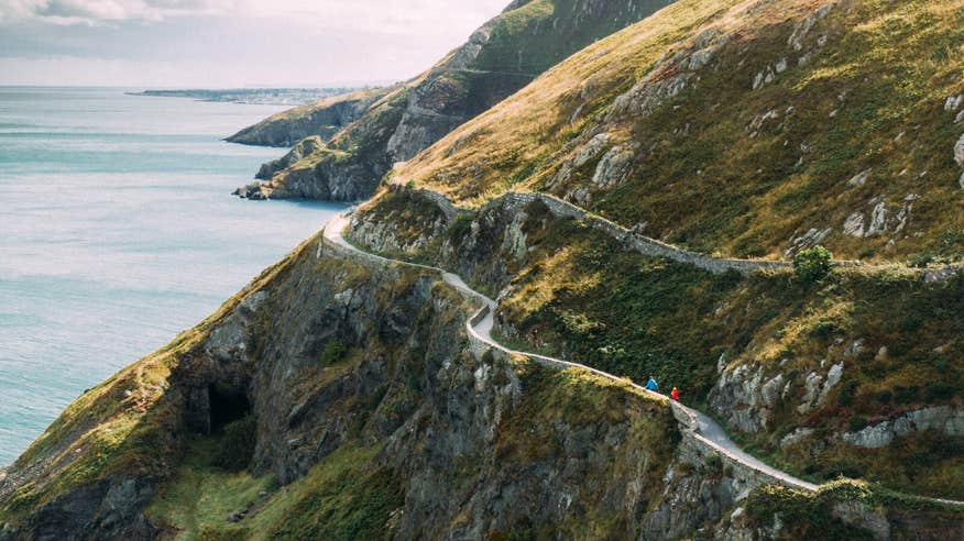 Hug the Wicklow coast on the Bray to Greystones Cliff Walk. 