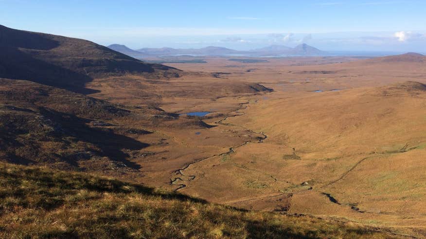 Bird's eye view of Wild Nephin Ballycroy National Park, Co. Mayo