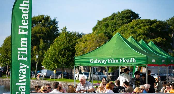 Galway Film Fleadh on the Corrib at the festival hub: Conor Healy