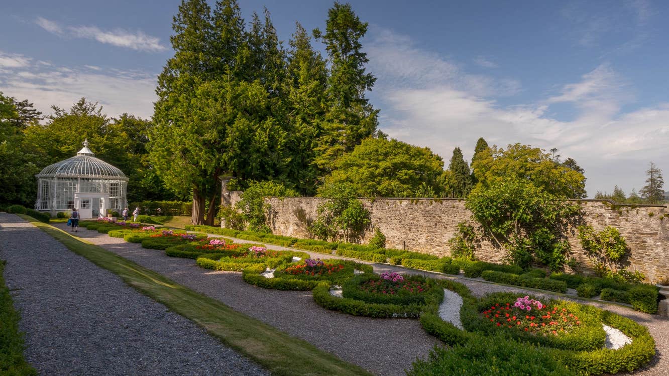 A view of the Woodstock Gardens and Arboretum