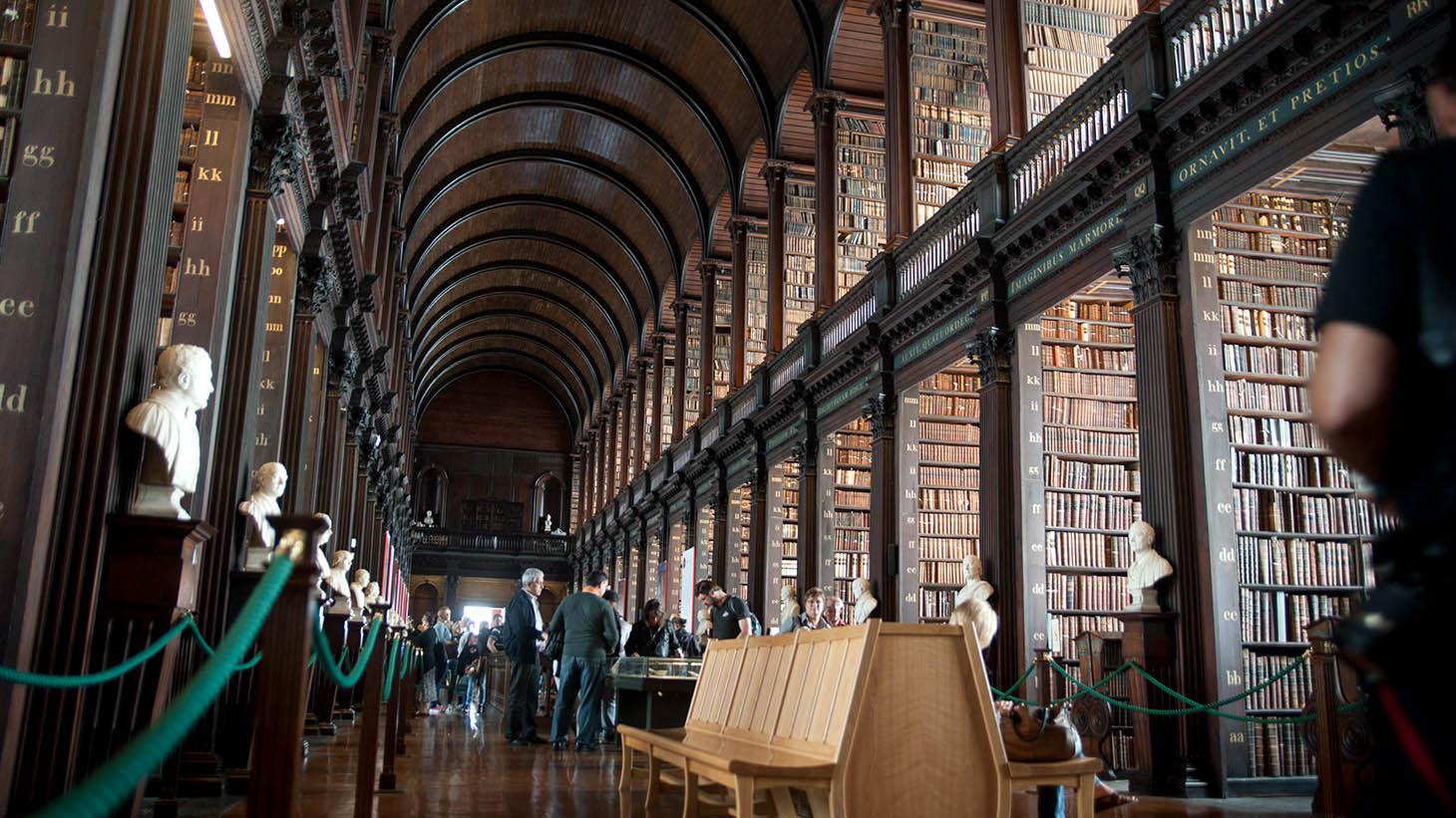Enjoy the majestic splendour of Trinity College and see The Book of Kells.