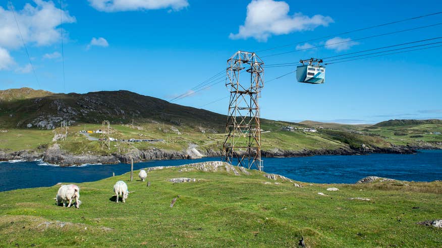 The Dursey Island Cable Car in West Cork