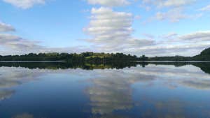 A lake at Killykeen Forest Park