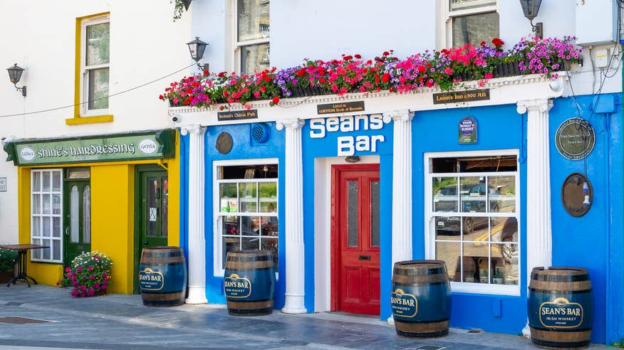 Exterior image of Sean's Bar in Athlone, County Westmeath