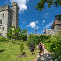 A family visiting Lismore Castle Gardens in Co Waterford