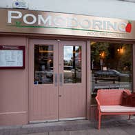 Exterior of an Italian restaurant