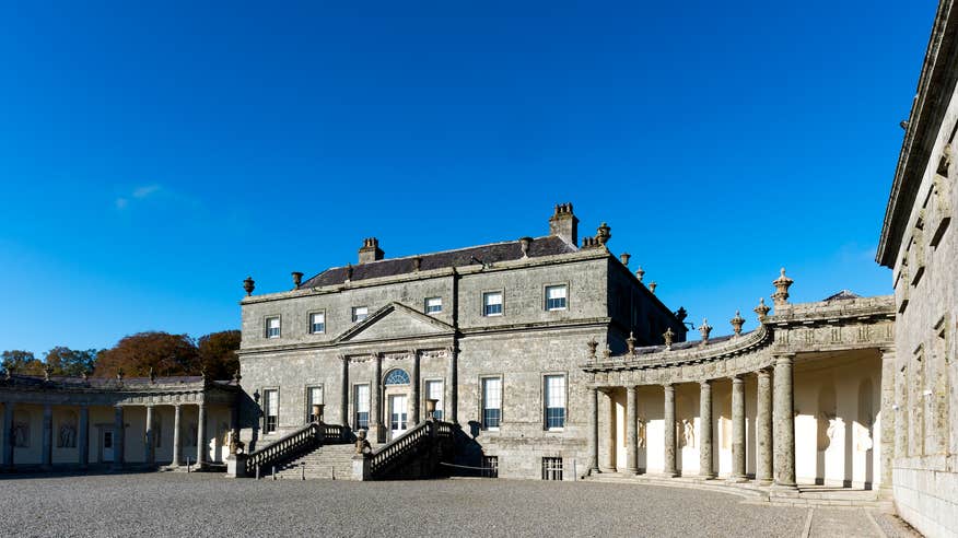 Russborough House and Parklands in Blessington in County Wicklow.