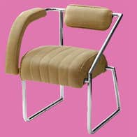Non-Conformist chair, on display in the Museum's Eileen Gray exhibition