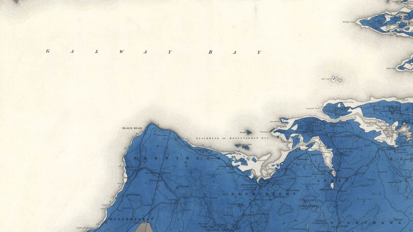 Image: Map courtesy of GSNI