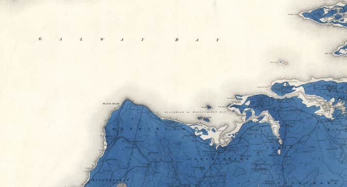 Image: Map courtesy of GSNI