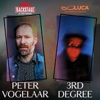 Poster for Backstage with Peter Vogelaar & 3rd Degree