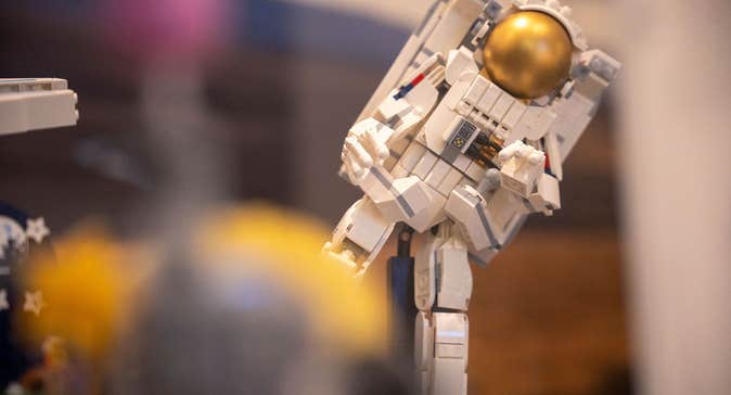 Lego workshop for children during Mayo Dark Sky Festival 2025