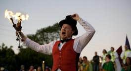 20 Minute “Fire and Light” Show