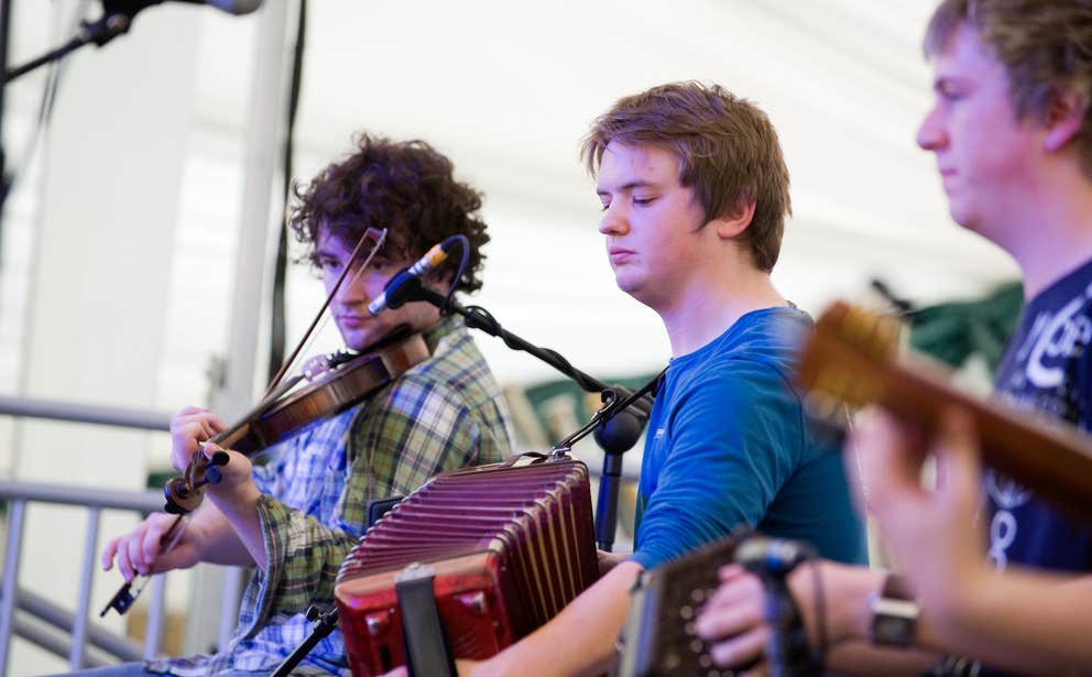Listen to the best of Ireland's traditional musicians at The Galway Sessions.