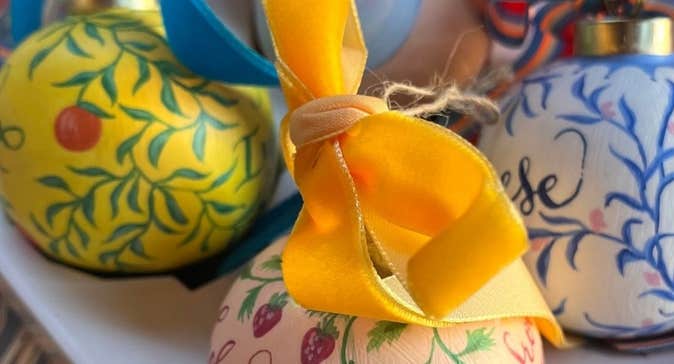 Christmas Bauble Painting Workshop