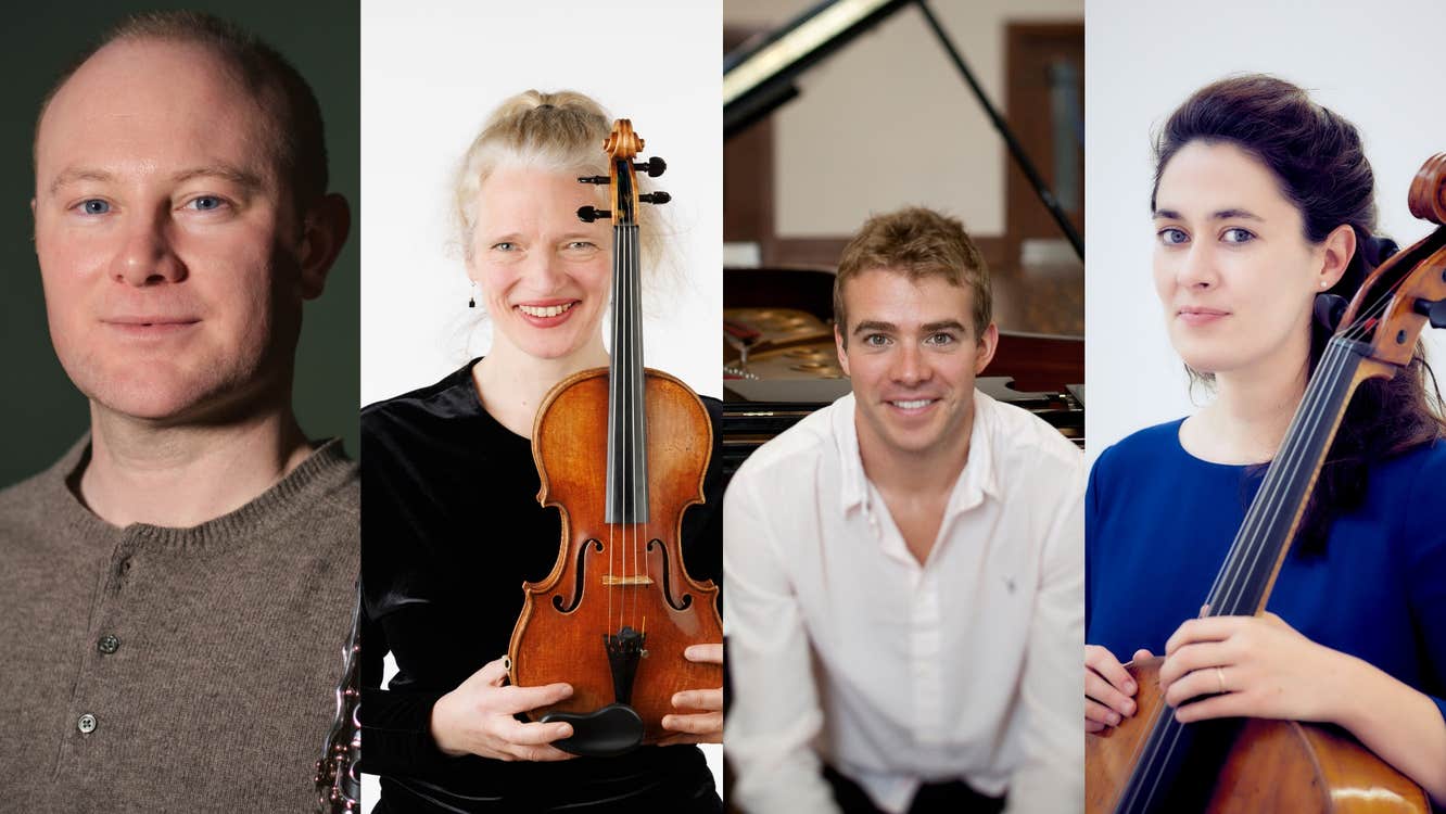 Pictures of Mia Cooper, Aoife Burke, Macdara Ó Seireadáin and Fiachra Garvey.