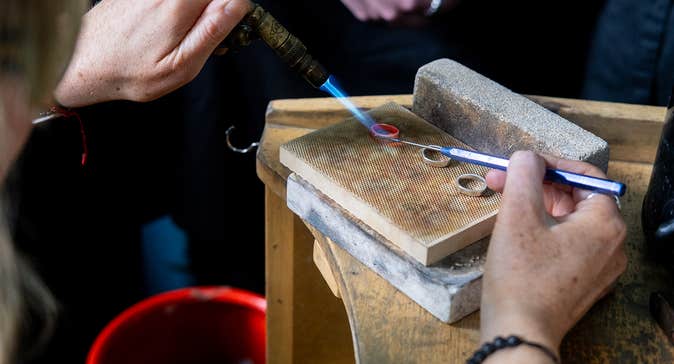 Silver Ring Pop Up Workshop in Galway