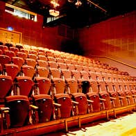 A view of the seating area within the theatre auditorium