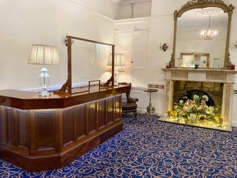 Reception area