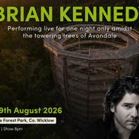 An evening with Brian Kennedy performing live for one night only amidst the towering trees of Avondale Forest Park