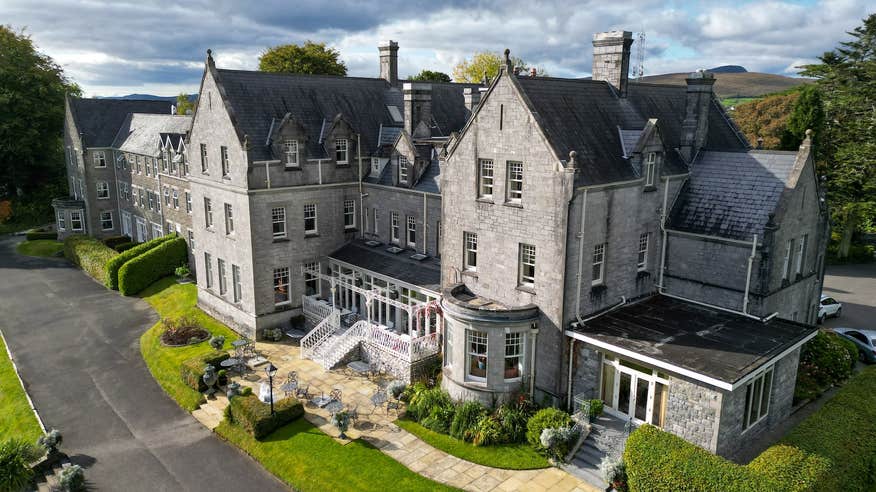 Exterior view of Park Hotel Kenmare in Co Kerry