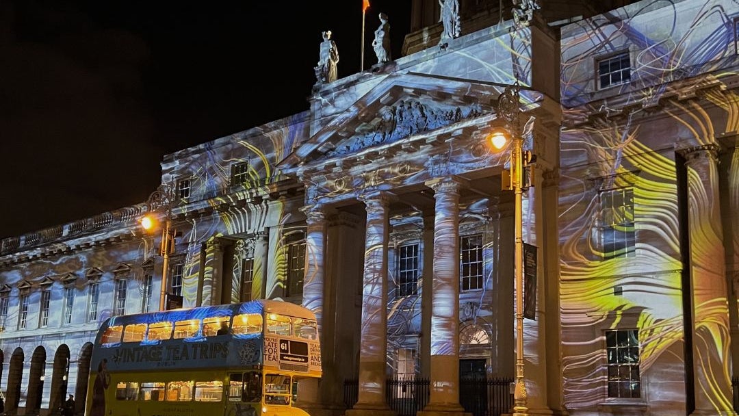 Vintage Tea Trips Christmas Lights Trip