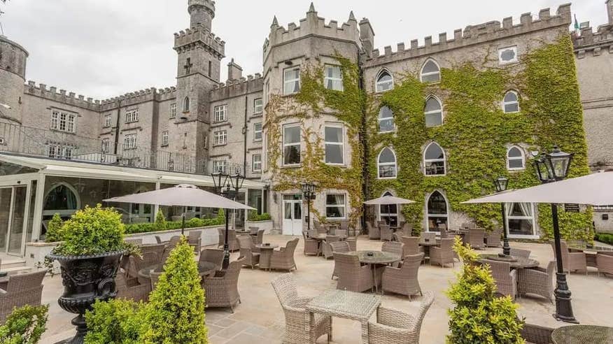 Exterior view of Cabra Castle in Cavan