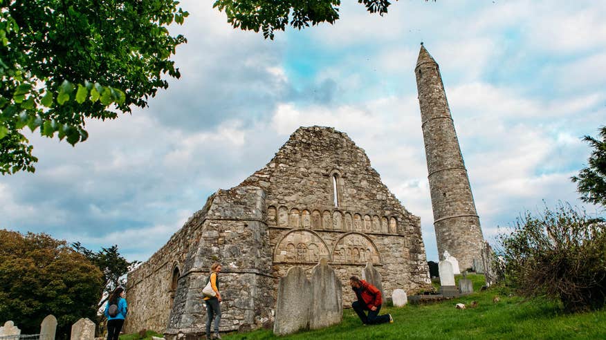 Ardmore Round Tower and Cathedral in Co Waterford