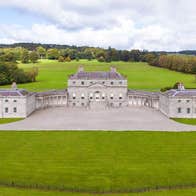 An aerial view of Russborough House and Parklands