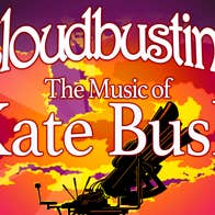 White event text overlaid on orange and yellow sky with silhouette of machine in the foreground