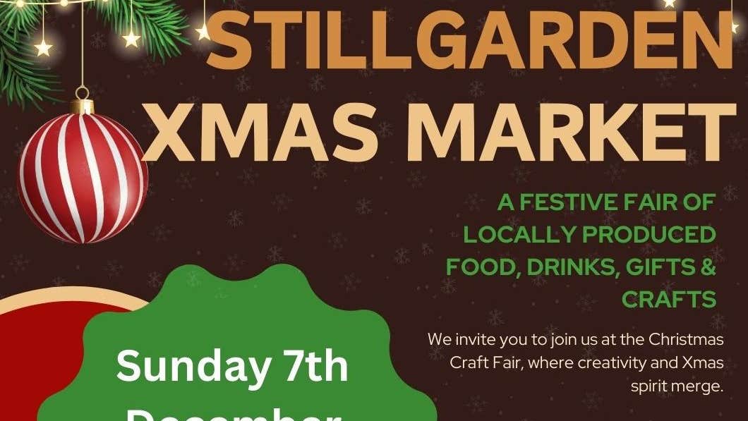 Stillgarden Christmas Market Poster