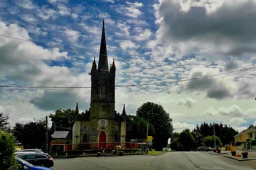 Image of Clonaslee town in County Laois