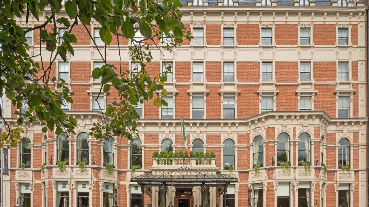 Front view of hotel