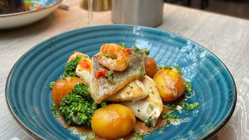 A meal from Langton's Bar and Restaurant in Kilkenny city