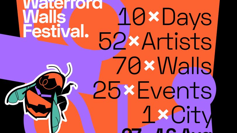 Poster for Waterford Walls Festival 2026
