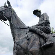 Image of a statue in Ashbourne in County Meath