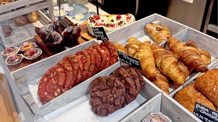 Phoenix Park Café display of sweet treats