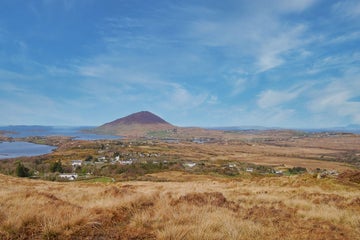 A scenic shot of Letterfrack in County Galway