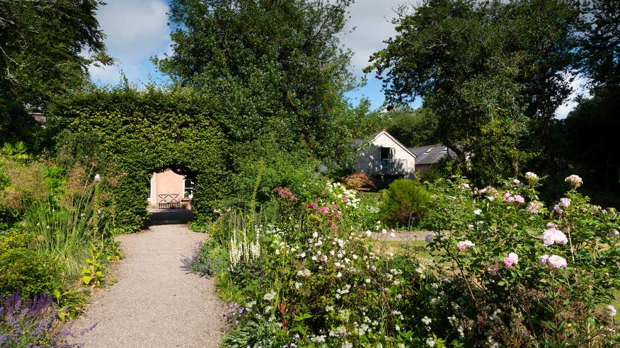The gardens in Ballymaloe House in Co Cork