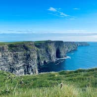 Cliffs of Moher with clear skies