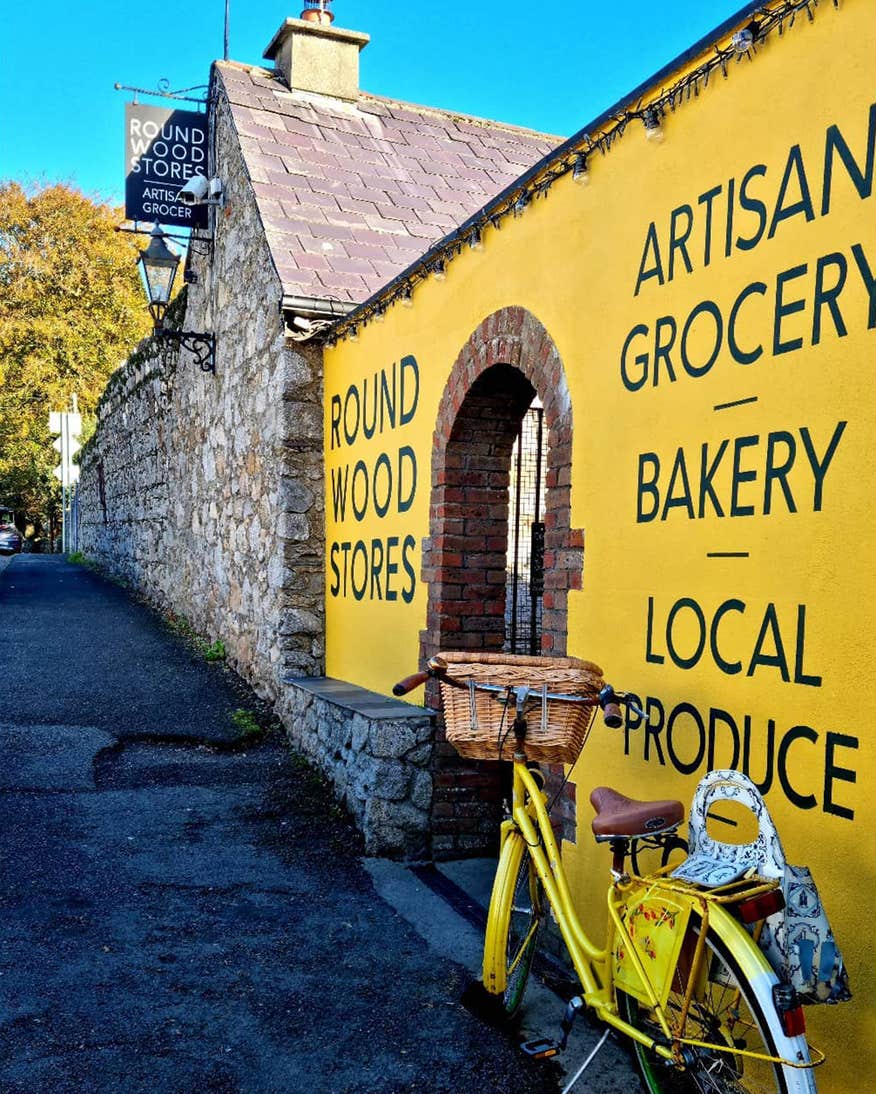 Exterior view of Roundwood Stores in County Wicklow