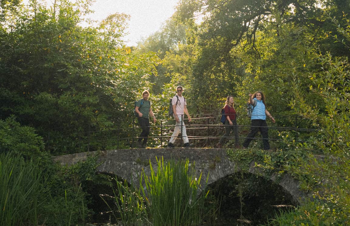 People walking in Ballyhoura, Co Limerick