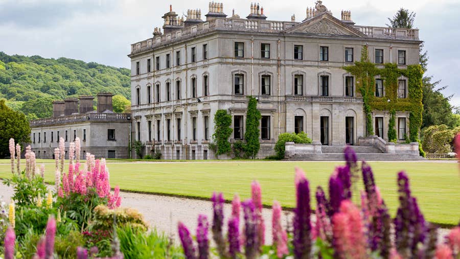 An exterior front left view of Curraghmore House & Gardens
