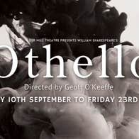 This image is the marketing image for the show Othello in the DLR Mill Theatre