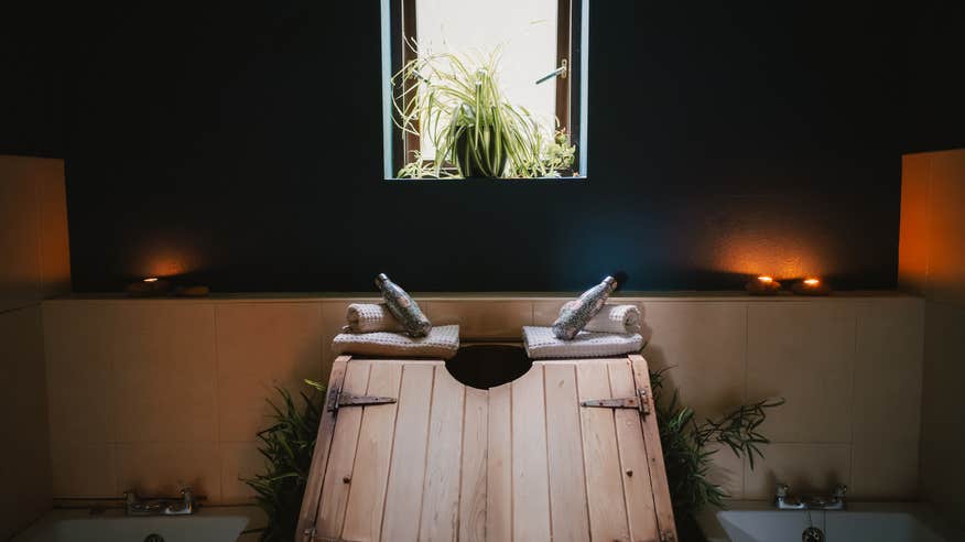 A steam box in Sólás na Mara Spa and Wellness Centre in Dungarvan, Co Waterford