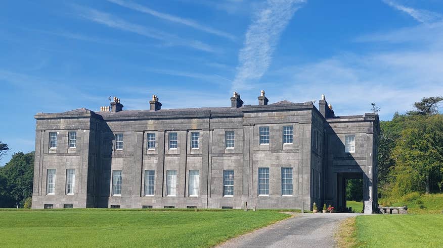 Exterior view of Lissadell House in Co Sligo