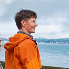 People walking the Carlingford Omeath Greenway in Co Louth
