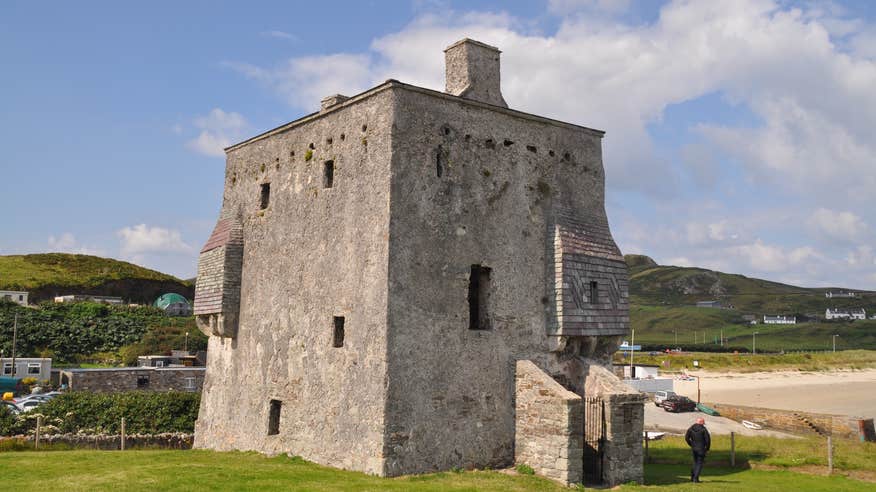 Grace O'Malley's castle on Clare Island, Co Mayo