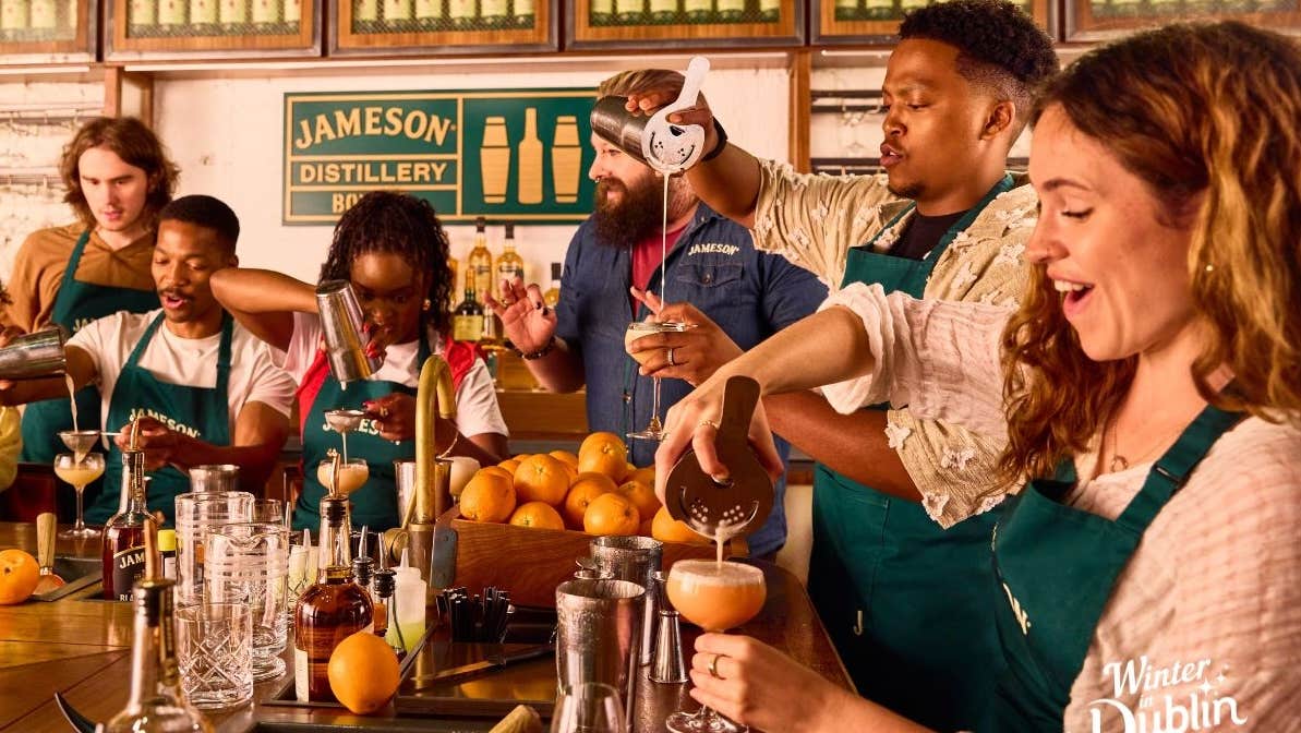 Christmas Cocktail Class at Jameson Distillery